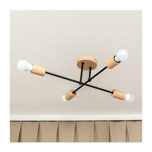 Felületre szerelt mennyezeti csillár CAMBRIDGE 4xE27/15W/230V fenyő W kép