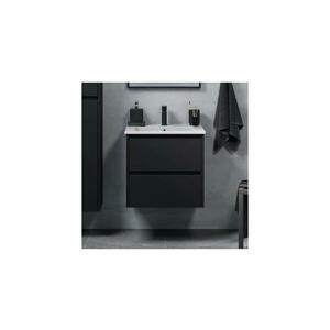 BATH DELUXE MOLDE 60 cm fekete mosdószekrény mosdóval 77 kép