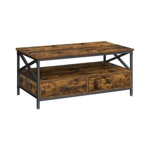 Euziel TOREN dohányzóasztal barna/fekete LCT201B01V1 kép