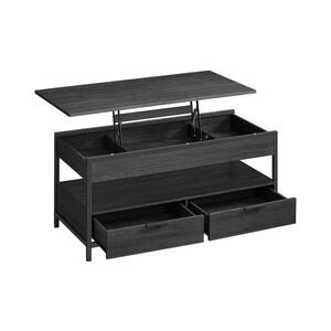 Euziel NYRO emelhető tetejű dohányzóasztal, fekete LCT209B22 kép