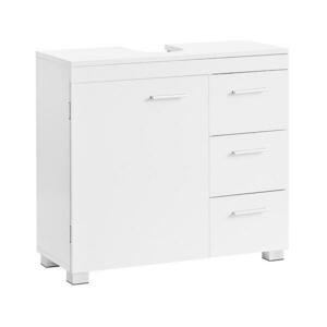 Euziel NICO fehér fürdőszobaszekrény BBK503W10V2 kép