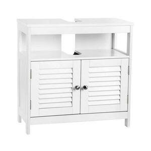 Euziel EIKE fehér fürdőszobai szekrény BBC02WT kép