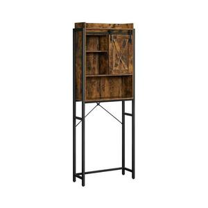 Euziel Fürdőszobai polc RENARO barna/fekete BTS003B01 kép