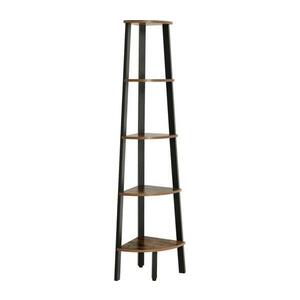 Euziel NAVARO könyvespolc barna/fekete LLS35XV1 kép