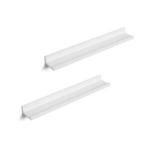 Euziel SHELFY fali polcszett, 2 db, fehér LWS60WT kép