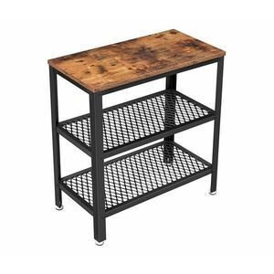 Euziel ELDUR kisasztal barna/fekete LET33BX kép