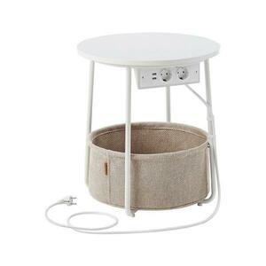 Euziel Kisasztal beépített aljzatokkal és USB kép