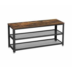 Euziel DAVOR cipőtároló barna/fekete LBS078B01 kép