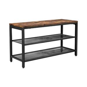 Euziel Cipős szekrény DAVOR barna/fekete LBS74X kép