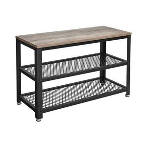 Euziel Cipőtároló DAVOR barna/fekete LBS73MB kép