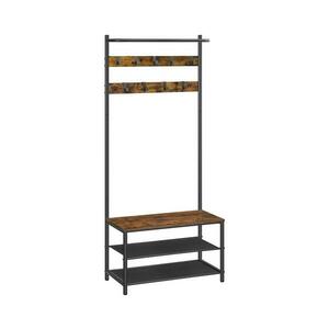 Euziel NAVOR álló fogas barna/fekete HSR411B01 kép