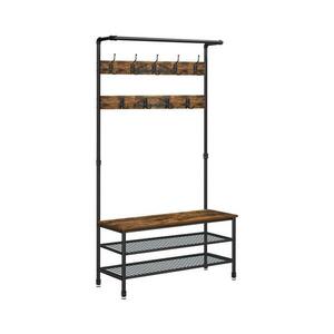 Euziel NAVOR álló fogas barna/fekete HSR47BX kép