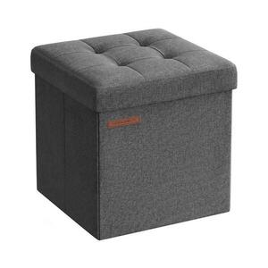 Euziel SULTAN puff 30x30 cm szürke LSF028G01 kép