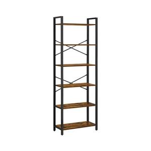 Euziel NAVARO könyvespolc barna/fekete LLS062B01V1 kép