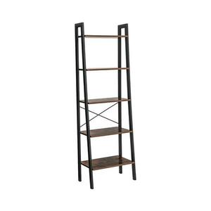 Euziel NAVARO könyvszekrény barna/fekete LLS45X kép