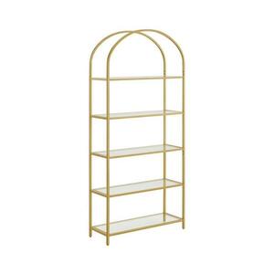 Euziel GLASY aranyszínű könyvespolc LGT050A01 kép