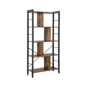 Euziel NAVARO könyvszekrény barna/fekete LBC12BXV1 kép