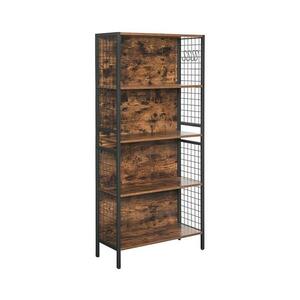 Euziel NAVARO könyvszekrény barna/fekete LBC023B01 kép