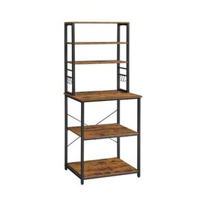 Euziel Polcos állvány MARGE barna/fekete KKS024B01 kép