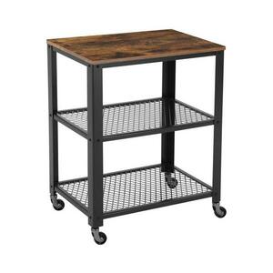 Euziel MARGE tálalóasztal barna/fekete LRC78X kép