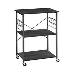 Euziel Szervírozó asztalka MARGE fekete KKS060B42 kép