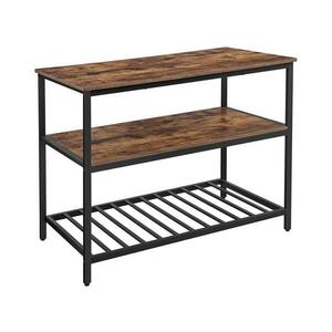 Euziel MARGE konyhai polcos állvány barna/fekete KKI01BX kép