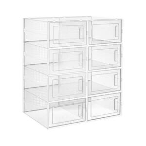 Euziel Moduláris polcrendszer tárolórekeszekkel BOXIFY, fehér LSP08SWT kép