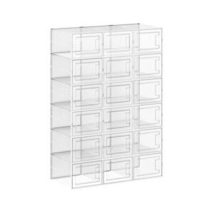 Euziel BOXIFY moduláris polcrendszer rekeszekkel, fehér LSP18MWT kép