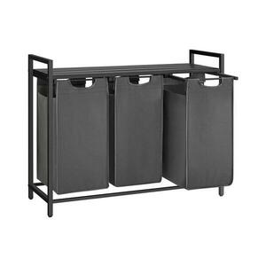 Euziel REX szennyeskosár fekete/szürke BLH301G01 kép