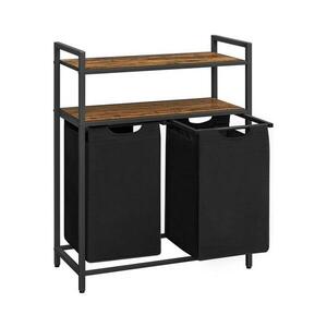 Euziel Szennyeskosár REX barna/fekete BLH211B01 kép