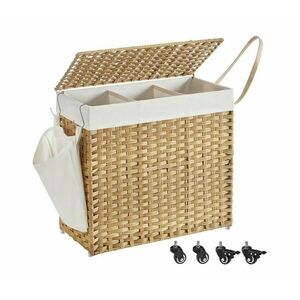 Euziel FLYN rattan szennyeskosár LCB363N01 kép