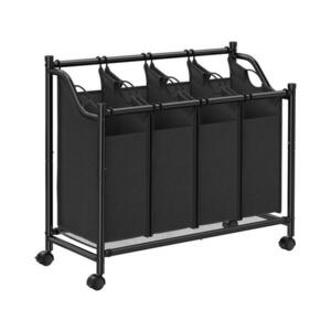 Euziel LINA fekete szennyeskosár LSF005 kép