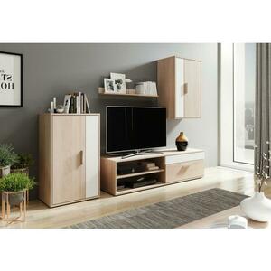 Wipmeb Sp. z o.o Nappali szekrénysor BRICK sonoma tölgy/fehér 5905815729267 kép