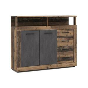 Wipmeb Sp. z o.o RUNA komód sötétbarna/antracit 5907758729571 kép