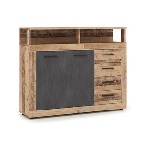 Wipmeb Sp. z o.o Komód RUNA világosbarna/antracit 5907758729588 kép