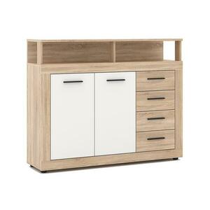 Wipmeb Sp. z o.o RUNA komód Sonoma tölgy/fehér 5907758729595 kép