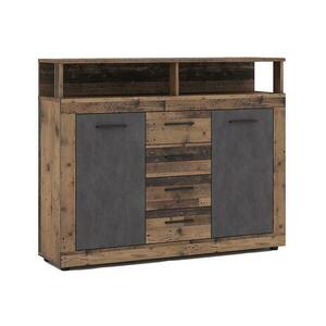 Wipmeb Sp. z o.o RUNA komód sötétbarna/antracit 5907758729601 kép