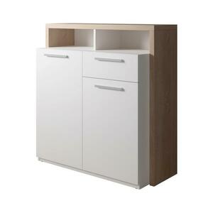 Wipmeb Sp. z o.o LEBY komód sonoma tölgy/fehér 5907758726235 kép