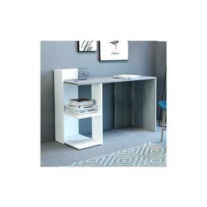 Wipmeb Sp. z o.o Íróasztal MARLO betonszürke/fehér 5907758724910 kép