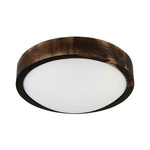 LED mennyezeti lámpa OAK SMOKY SLIM LED/20W/230V 4000K átm. 27 cm tölgy/sötétbarna LD kép