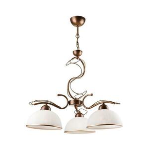 COBRA csillár rúddal 3xE27/60W/230V bronz/patina LM kép