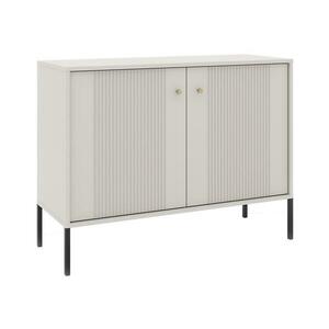 Wipmeb Sp. z o.o LUE komód, bézs/fekete 5904804553098 kép