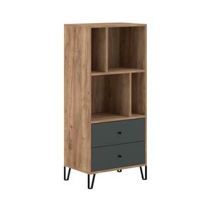 Wipmeb Sp. z o.o Komód SULA craft tölgy/fekete 5904804533663 kép