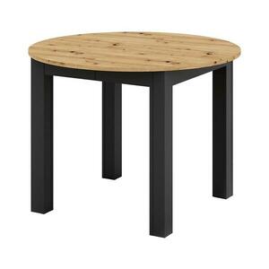 Wipmeb Sp. z o.o Bővíthető étkezőasztal WILY artisan tölgy/fekete 5904804586294 kép