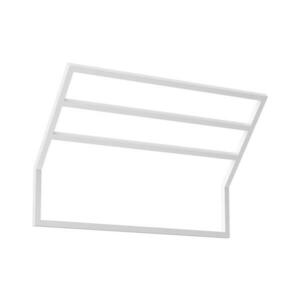 Fali törölközőtartó 37x60 cm fehér 9879 kép