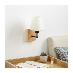 Brilagi - Fali lámpa NUBILA WOOD 1xE27/25W/230V tölgy/krémes BG1561+BG1572 kép