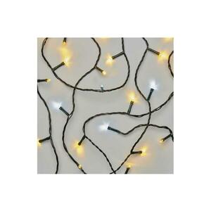 LED Karácsonyi kültéri lánc 80xLED/13m IP44 meleg/hideg fehér D4AN04 kép