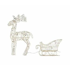 LED Karácsonyi dekoráció LED/3xAA meleg fehér DCFC28 kép