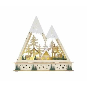 LED karácsonyi dekoráció LED/0, 6W/2xAA karácsonyi tájkép DCWW39 kép