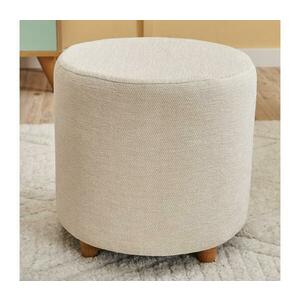 KIMA puff, átmérő 40 cm, krémszínű 825BLC2405 kép